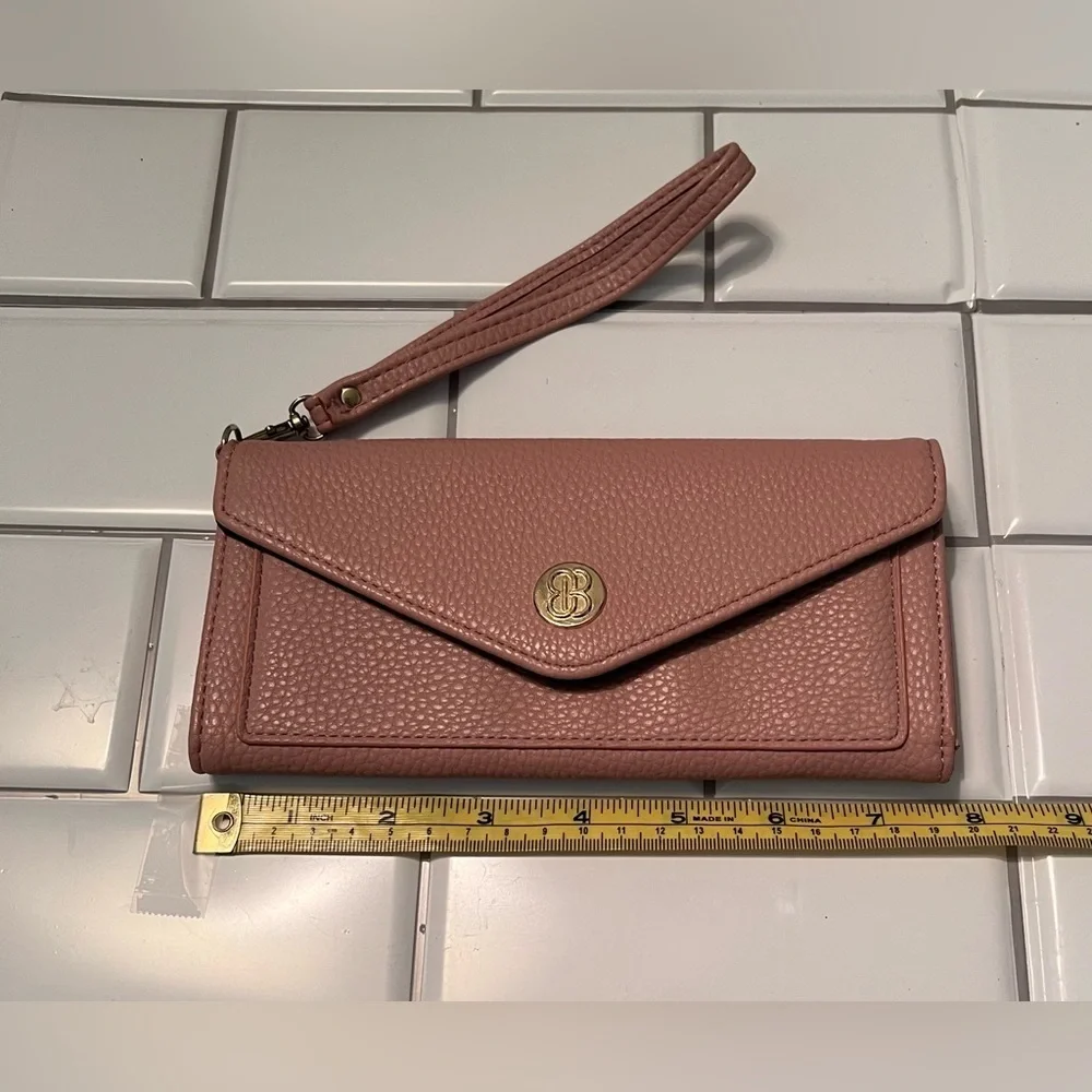 Elegant Pink Women's Clutch Wallet
